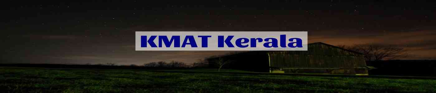 KMAT KERALA 2026 KMAT KERALA 2026