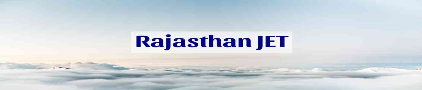 Rajasthan JET 2026