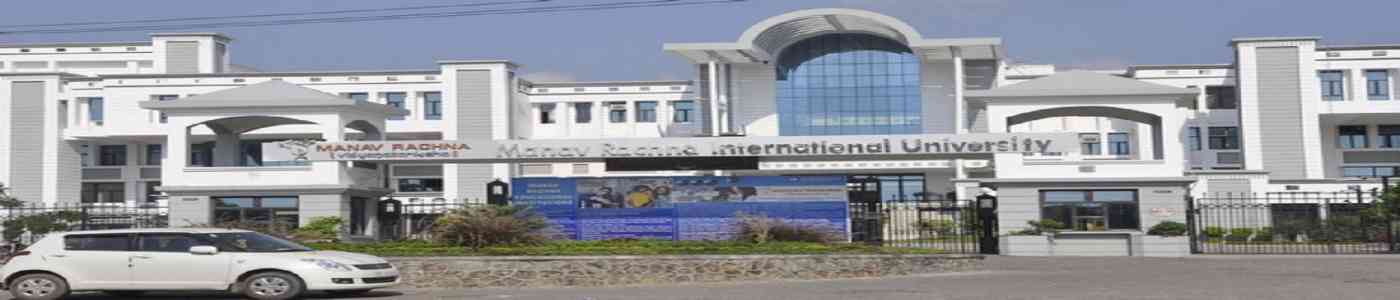 MANAV RACHNA INTERNATIONAL INSTITUTE OF RESEARCH AND STUDIES - [MRIIRS], FARIDABAD