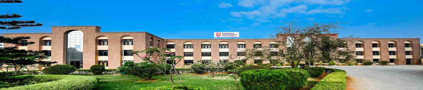 M S Ramaiah University Of Applied Sciences