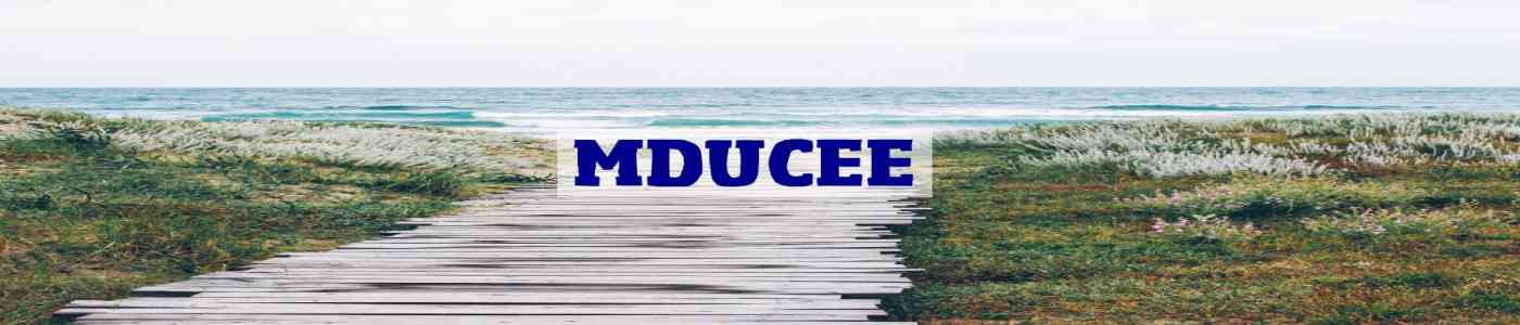 MDUCEE 2026 MDUCEE 2026