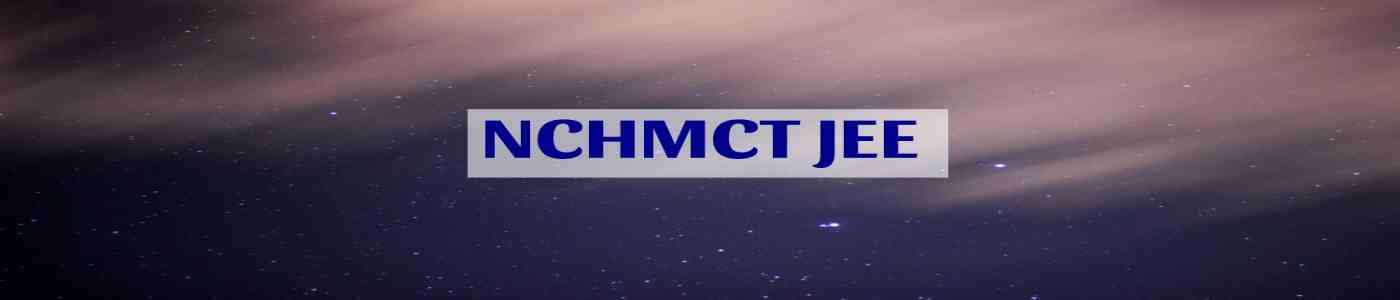 NCHMCT JEE 2026