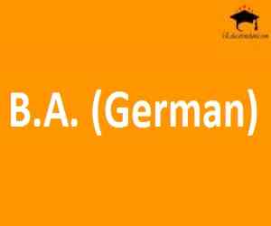 B.A. (German)