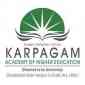 (KAHE) Karpagam Academy of Higher Education 