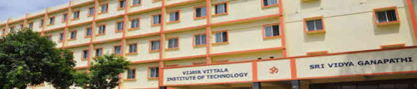 (VVIT) Vijaya Vittala Institute of Technology (VVIT) Vijaya Vittala Institute of Technology
