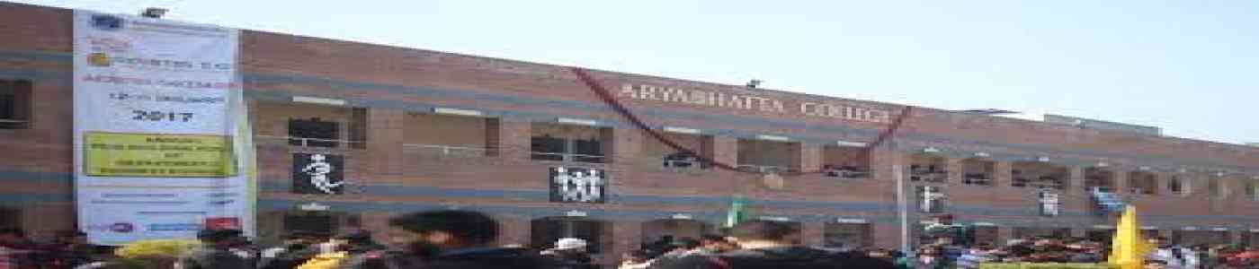 Aryabhatta College, New Delhi Aryabhatta College, New Delhi