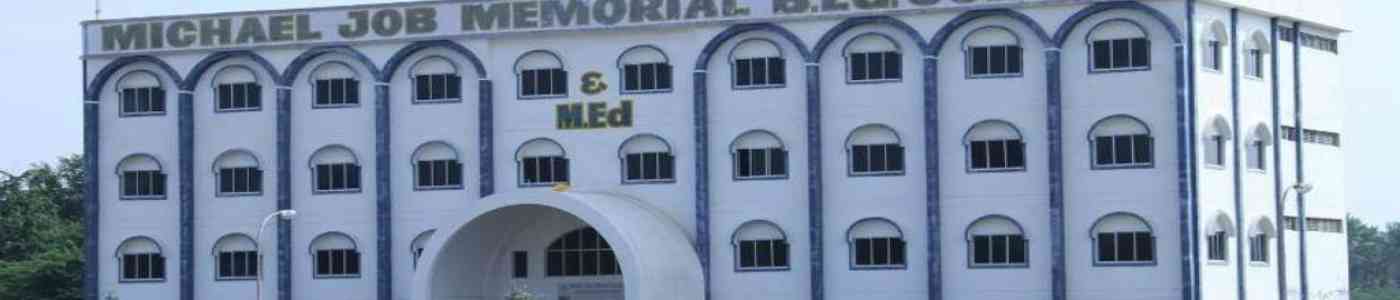 (MJCOE) Michael Job Memorial College of Education for Women (MJCOE) Michael Job Memorial College of Education for Women
