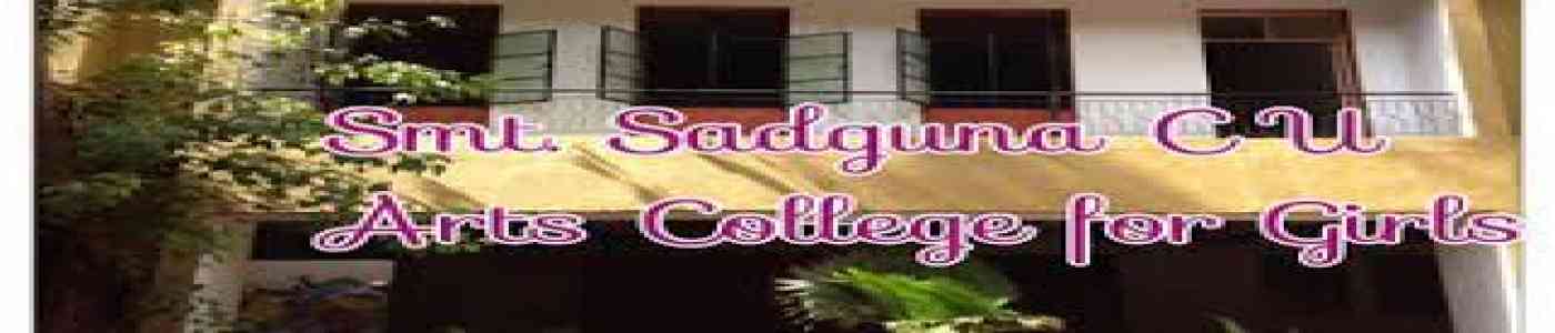 (SSCUACG) Smt. Sadguna C U Arts College for Girls (SSCUACG) Smt. Sadguna C U Arts College for Girls