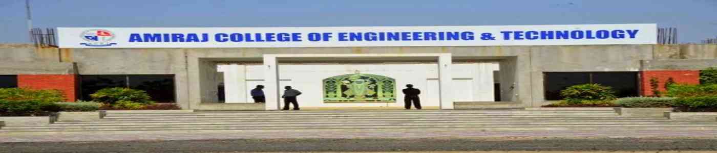 (AMIRAJ) Amiraj College Of Engineering And Technology (AMIRAJ) Amiraj College Of Engineering And Technology