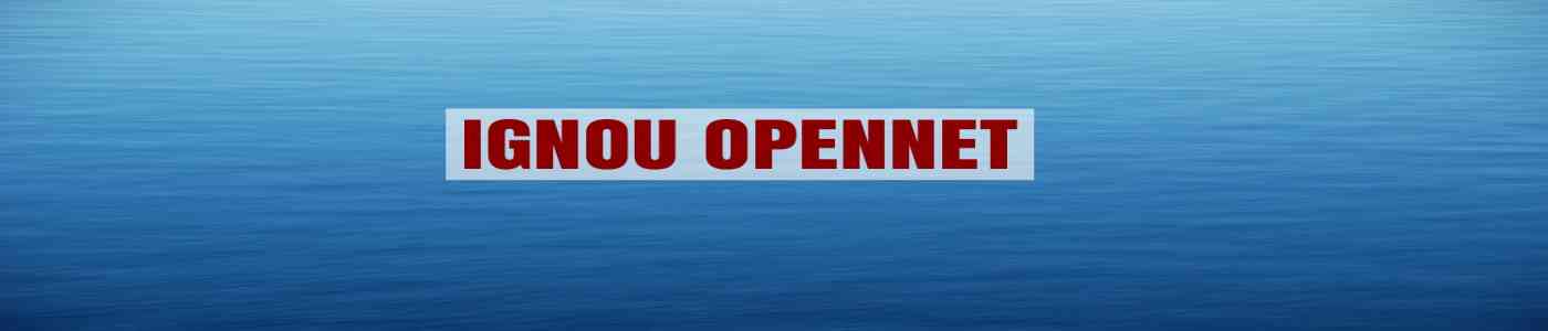 IGNOU OPENMAT 2026 IGNOU OPENMAT 2026