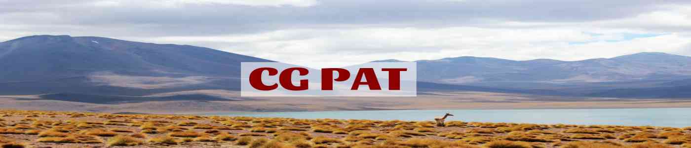 CG PAT 2026 CG PAT 2026