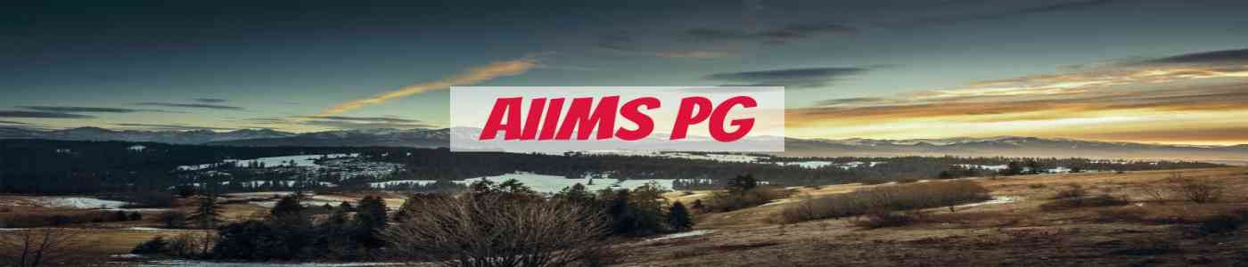 AIIMS PG 2026 AIIMS PG 2026