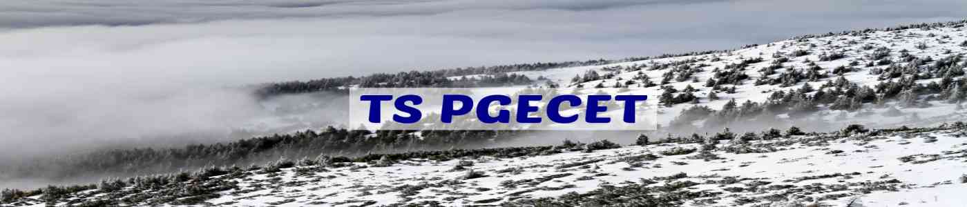 TS PGECET 2026 TS PGECET 2026