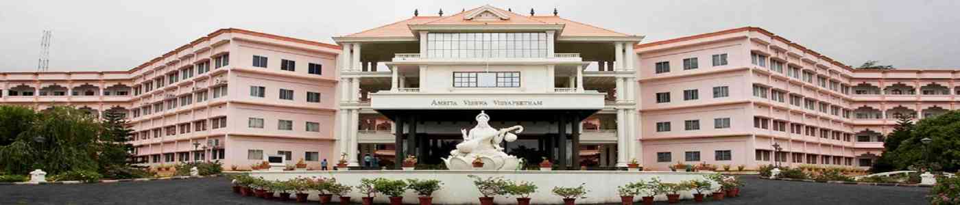 Amrita Vishwa Vidyapeetham | Coimbatore Amrita Vishwa Vidyapeetham | Coimbatore