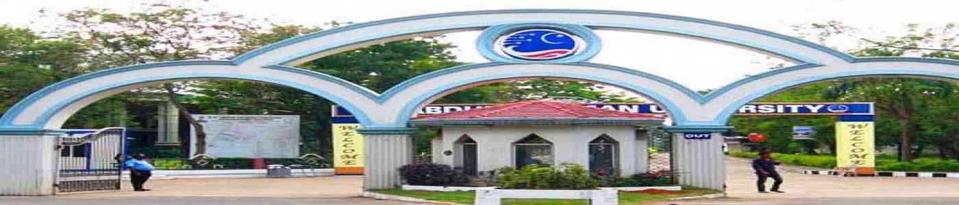 B.S. Abdur Rahman Crescent Institute of Science & Technology B.S. Abdur Rahman Crescent Institute of Science & Technology