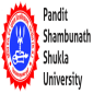 Pandit Shambhunath Shukla University Pandit Shambhunath Shukla University